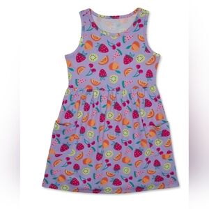 Wonder Nation Fruit Print Girls Dress